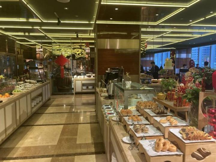 大中華希爾頓酒店 早餐......
