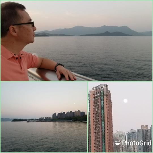 黃昏漫步海濱，紓緩壓力...