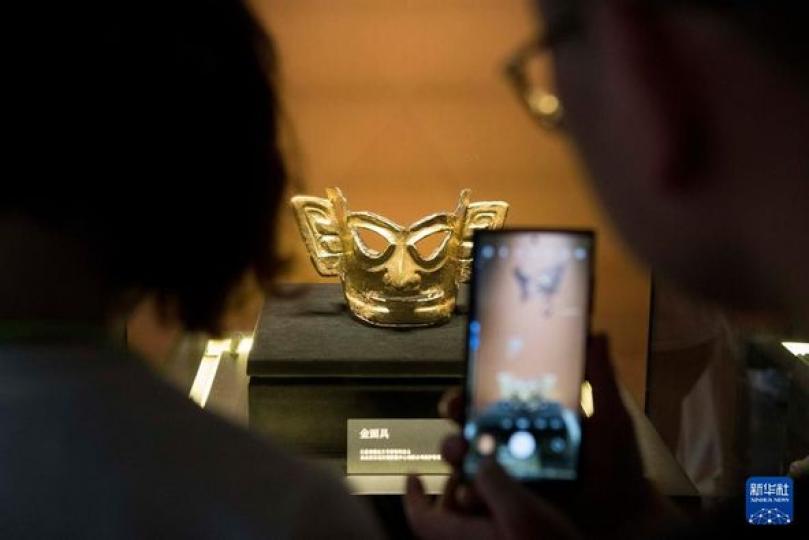 三星堆博物館集中展出新出土文物保護修復成果...