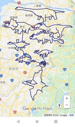台灣神人把Google地圖當畫布...