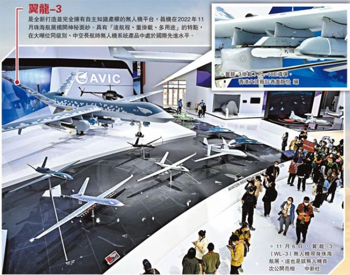 珠海航展開幕 翼龍系列無人機全新亮相...