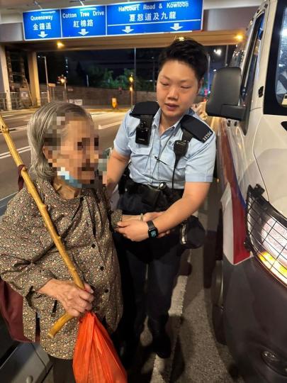 小角色，大意義
，東區警區👮🏻‍♂️走失婆婆送回家...