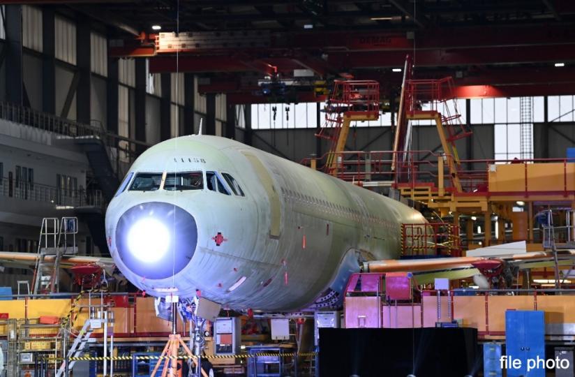 Airbus China-assembled aircraft delivered to European airline...