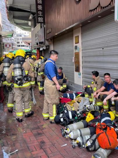 油麻地佐敦道三級火警·深切慰問...