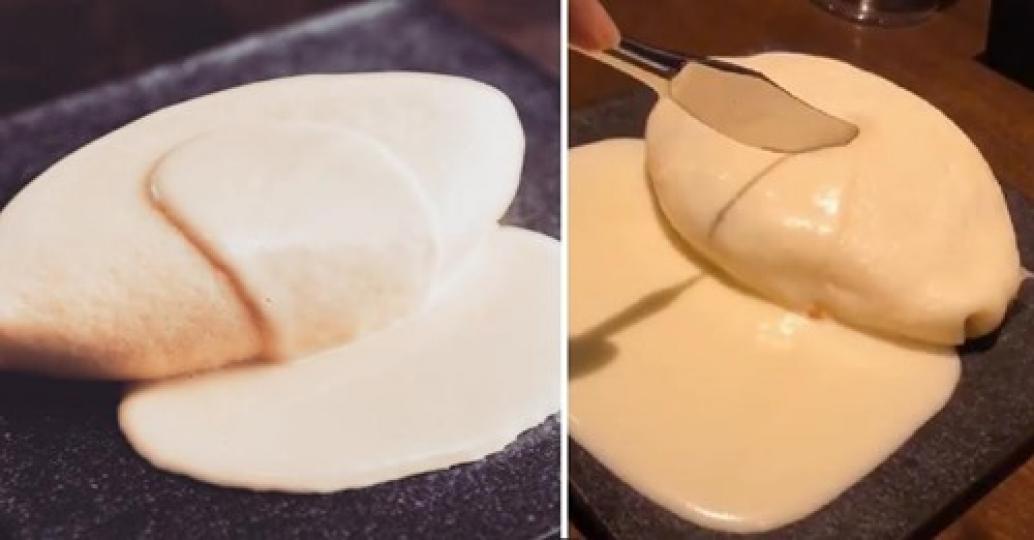 大家有看過純白的蛋包飯嗎...