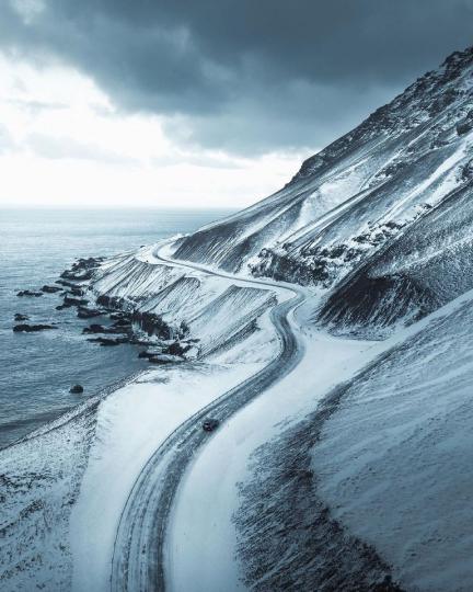 冰島那白雪覆蓋的荒野感你看過嗎？...