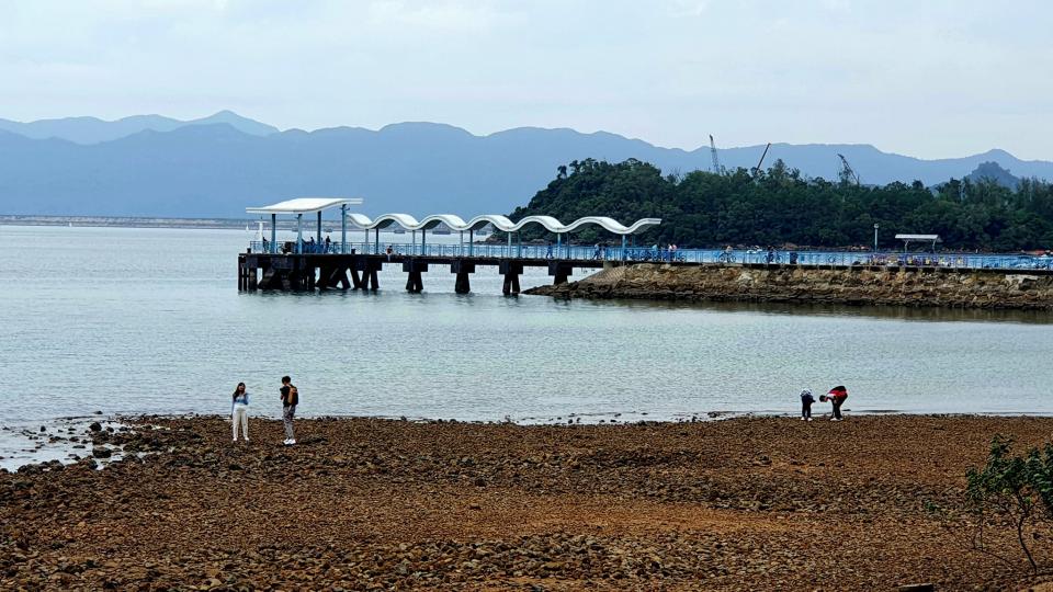 烏溪沙小碼頭景緻另有味道...