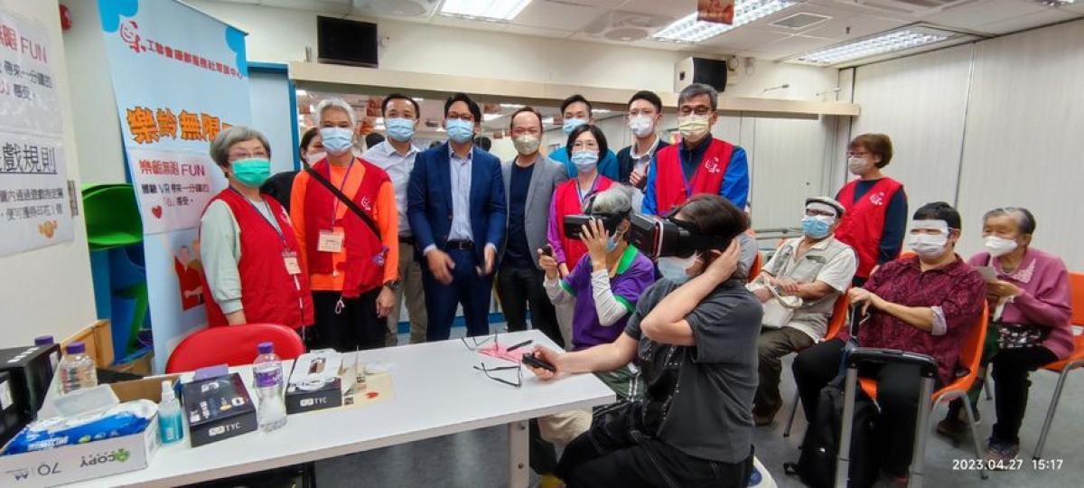 工聯會康齡服務社翠屏中心舉辦「數碼體驗日」...
