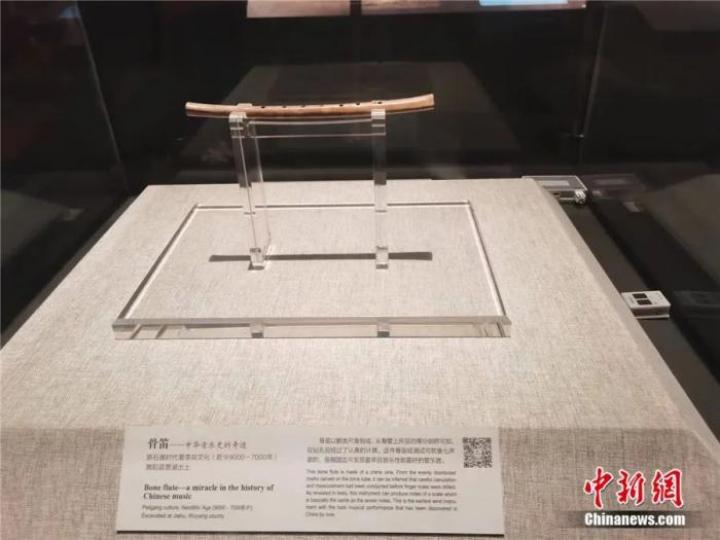 河南博物院“鎮院之寶”賈湖骨笛，距今歷史8000多年...