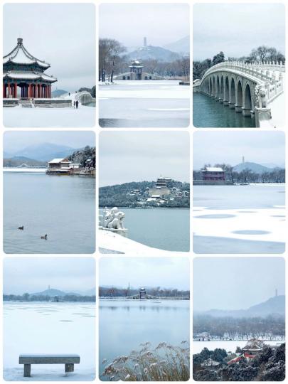 北京颐和园........
