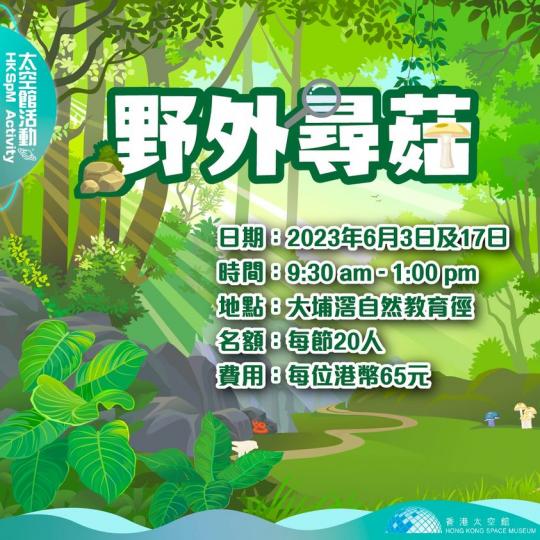是次活動由本港著名的樹木及真菌學專家鄧銘澤博士帶領...