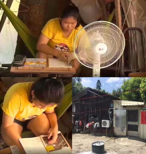 父離世媽媽帶兒女住鐵皮屋艱苦生活，15歲貧女逆境不服輸考上第一志願，房東送大禮：5年房租全免...