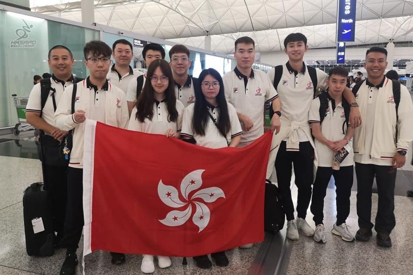 乒乓球隊出發參加ITTF韓國殘疾人乒乓球公開賽2023...