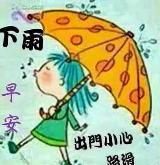 雨天路滑，
出入小心保平安！...