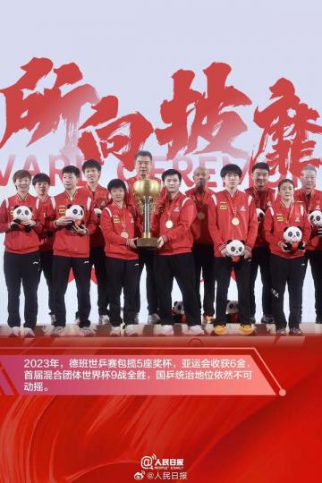 盤點2023中國運動員精氣神...