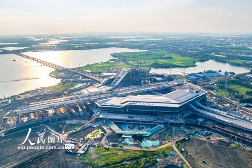 江蘇：蘇州南站建設如火如荼.....