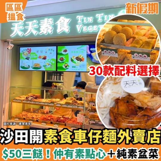 沙田新開素食車仔麵店.....