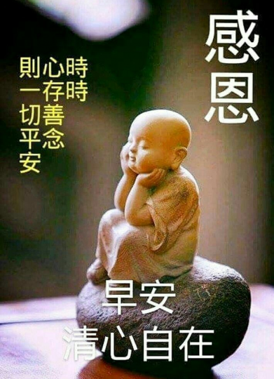 早安, 事事感恩,
清心自在!...