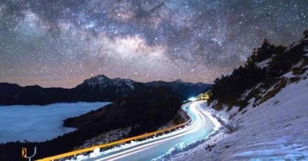 閃亮亮的銀河公路～......