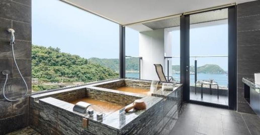 超讚的黃金雙泉＋無敵海景根本太幸福...