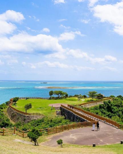 眺望無敵海景的濱海公園...