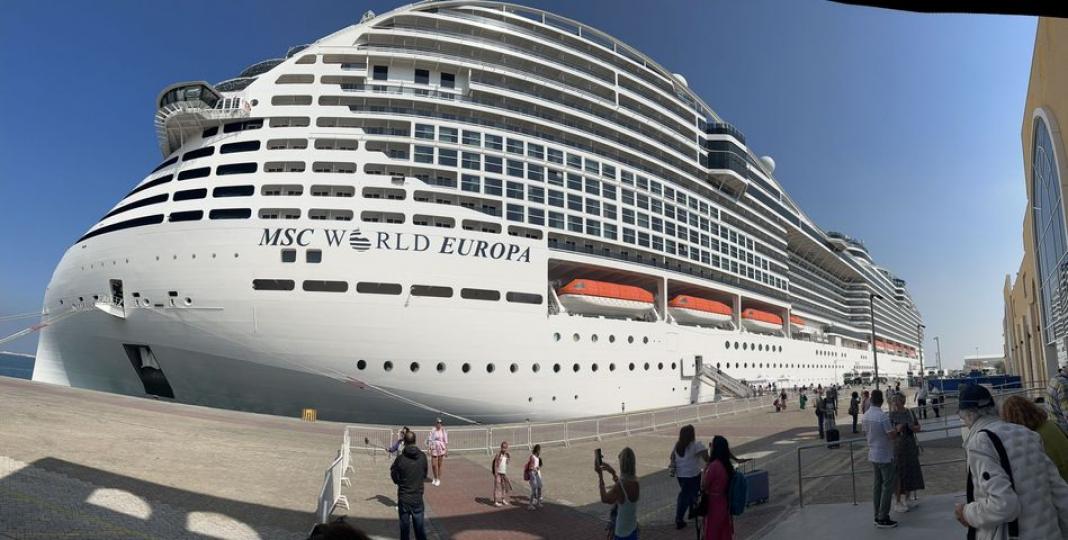 上年下水旗艦級郵輪MSC World Europa...