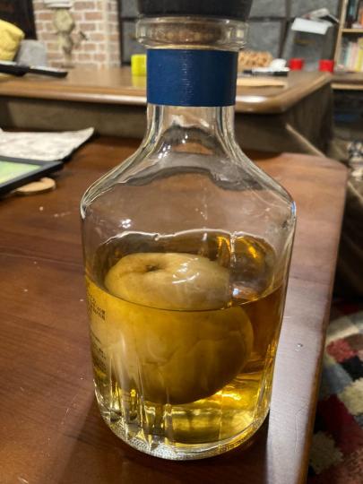 瓶口超級窄！酒瓶裡「大顆蘋果怎麼塞進去的」？...