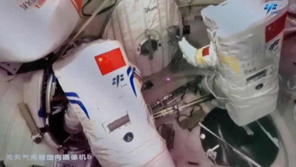 神舟十四號乘組今天進行第三次出艙活動...