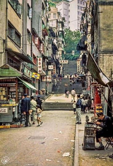 灣仔船街同濟中學，70年代...