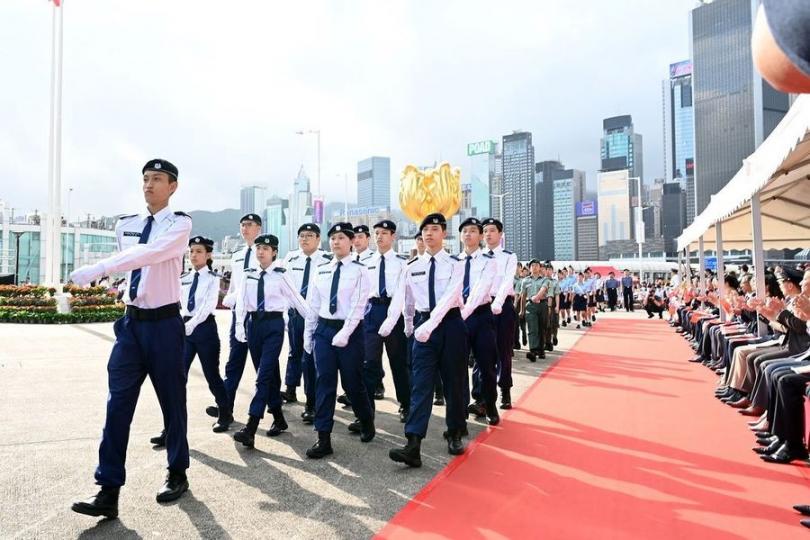 中國青年節 • 少年警訊參與五四升旗禮...
