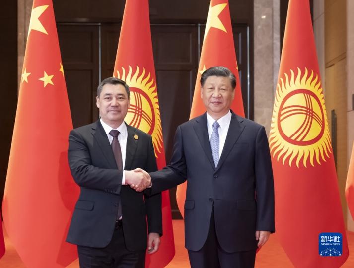 習近平：中方願同吉方構建睦鄰友好、共享繁榮的中吉命運共同體，助力兩國發展振興...