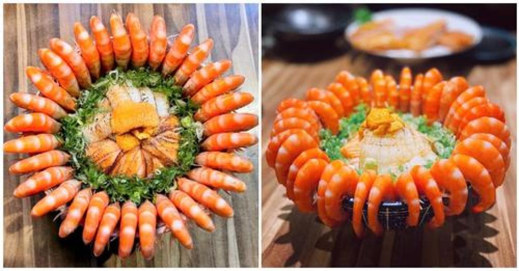 中間的海膽、鮭魚也是有夠美味的...