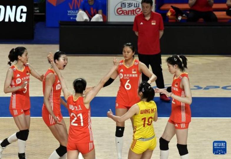 中國女排世聯賽擊敗波蘭隊獲四連勝...