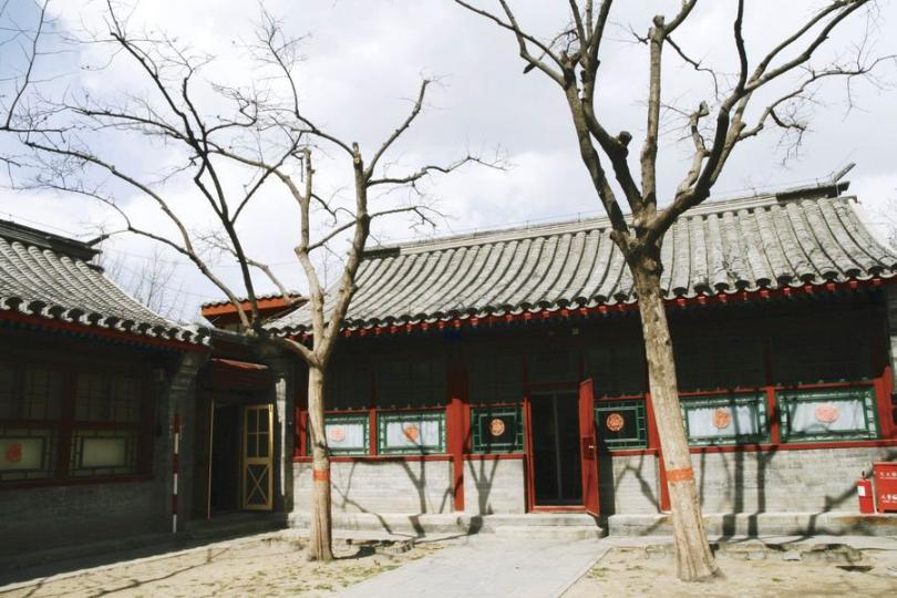 【老舍的丹柿小院】程惠敏／圖...