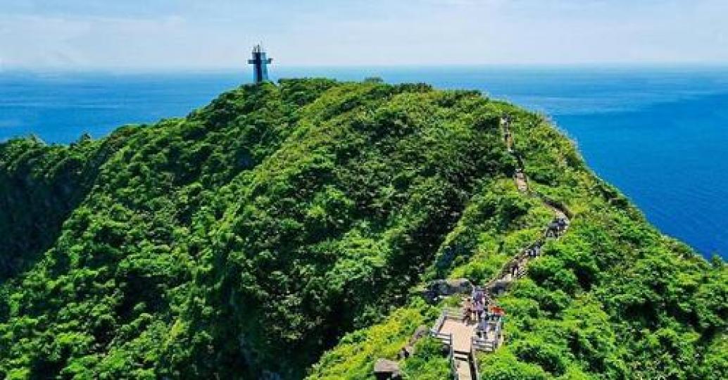 濱海步道的觀景台視野超棒...