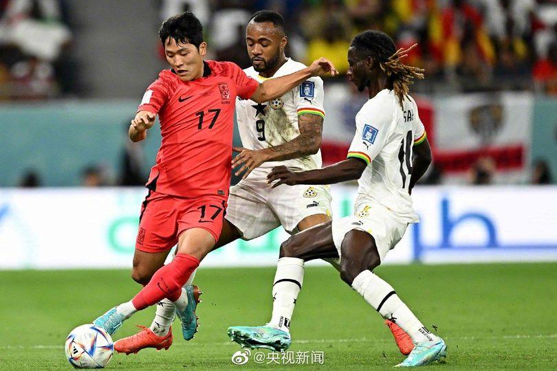 韓國2-3負于加納......