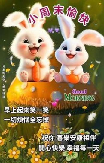 朋友好
生活愉快
幸福安康！...