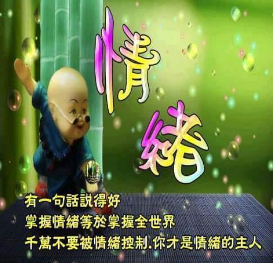 千萬不要為一句說話應響情緒，要控制自己的情緒！...