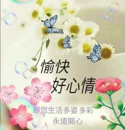 大家好,
願心情愉快，
身體健康！...