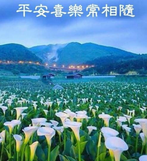幸福喜樂常相隨,
朋友午安！...