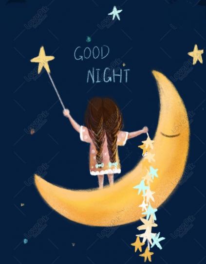朋友晚安，
夜空的星
星伴你入夢！...