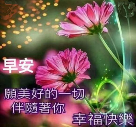 早安,
祝願幸福
快樂！...