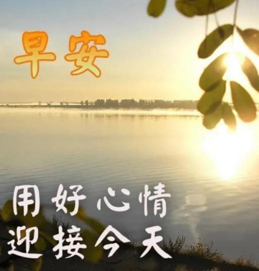 朋友們早，
祝願心情好！...