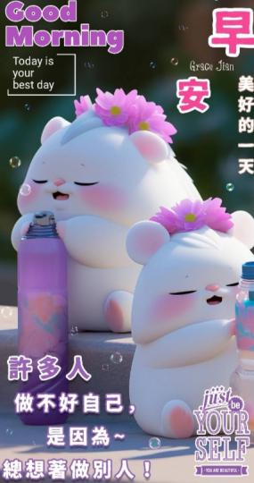 做最好的自己，
大家早！...