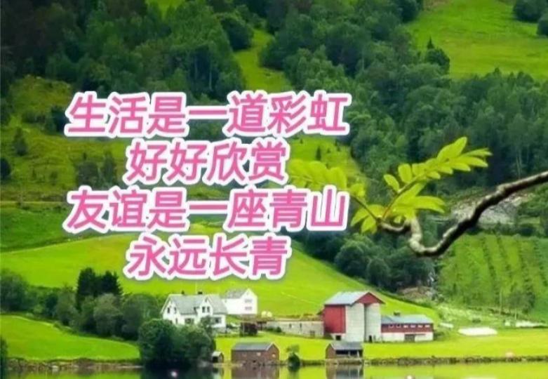 生命像彩虹
般精彩！...