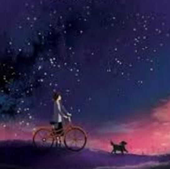 繁星點點，
朋友晚安！...