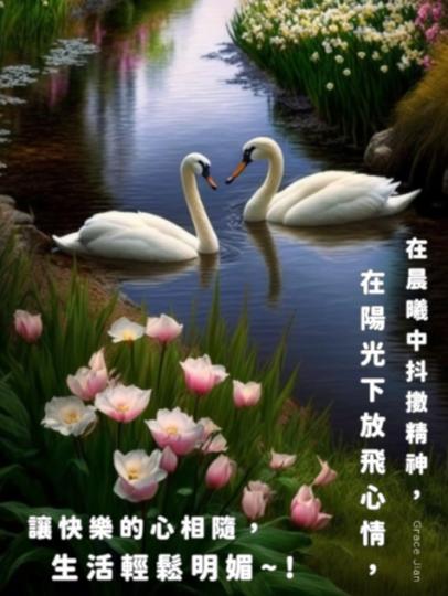 朋友們,願生活
輕鬆明媚！...