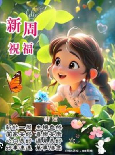新的一周，
祝願好事連連！...