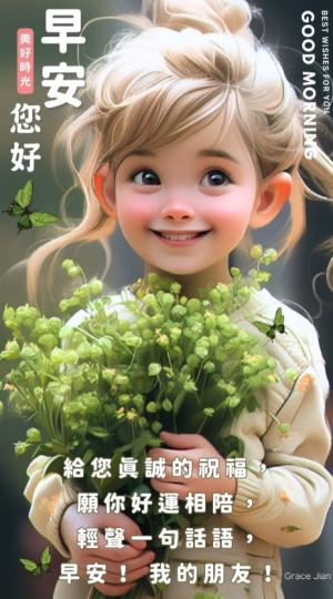 朋友早，
祝願健康，愉快！...