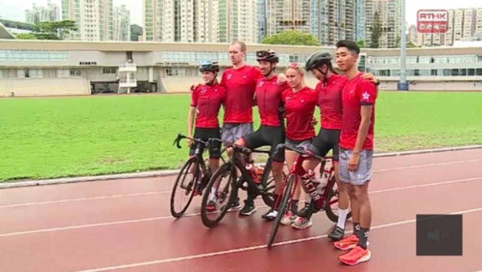 港隊派6人出戰
下月杭州亞運三項鐵人賽...